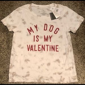 Dog T-shirt -Valentines Day